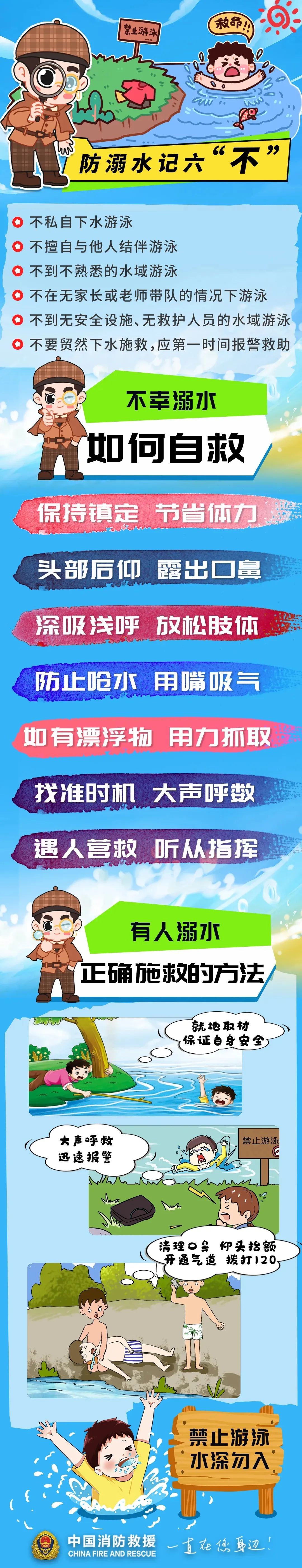 夏季來臨 更多防溺水知識快來一起學(xué)習(xí)