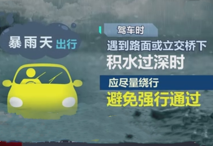 暴雨天氣如何避險(xiǎn)？